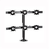 6 Monitor Grommet Desk Stand