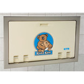 Horizontal Changing Station with Stainless Steel Flange Recess Mount