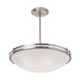 Hanover Bowl Pendant with Single Stem