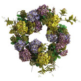 24" Hydrangea Wreath