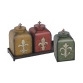 Fleur De Lis Box (Set of 3)