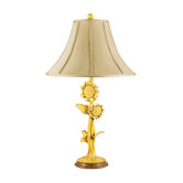 Sunflower Candlestick Table Lamp
