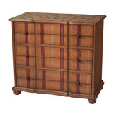 Tangerine Stripe Chest