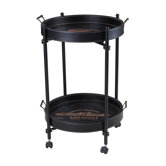 French Chateau Round Serving Tray