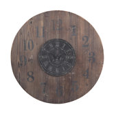 30" Wooden Clock