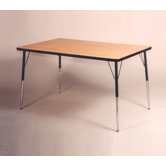 Rectangular Tapered Leg Table