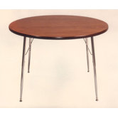 Round Tapered Leg Table