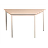 Trapezoid Tapered Leg Table