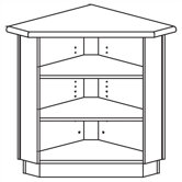 Vision Series 90 Degree Open Corner