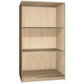 Open Music Storage: 3 Equal Compartments with 48" W