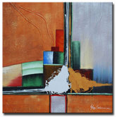 Abstract Anxiety Contemporary Canvas Art