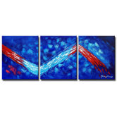 'River Runs Red' Canvas Art