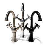 Brass Plumbing Single Hole Hera Faucet Double Cross Handles