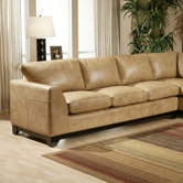 City Sleek Leather Sofa
