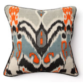 African Mod 18" Ikat Print Pillow
