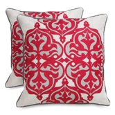 Tribal Cotton / Linen Jolie Accent Pillow