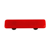 Solids Cabinet Pull in Brick Red