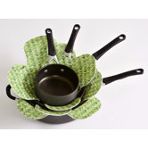 Ultra-Thin Bamboo Cookware Plus Protectors (Set of 3)