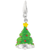Sterling Silver Christmas Tree Charm
