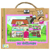 35 Piece My Dollhouse Giant Floor Puzzle