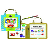 Green Start Reusable Drawing and Magnet Kit, Trucks