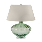 Melon Table Lamp in Green