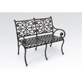 Catalina Aluminum Garden Bench