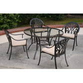 Montecito 5 Piece Dining Set