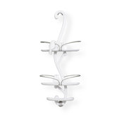 Bird Bath Molded Shower Caddy in White