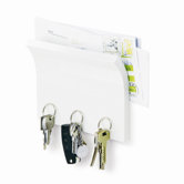 Magnetter Key Panel and Letter Holder in White