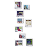 Postal Wall-Mount Picture Frames (Set of 9)