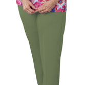 Women's Petite Elastic Waist Pants