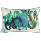 13" Fingerpaint Decorative Pillow