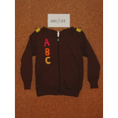 ABC/123 Hoodie in Brown
