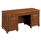 Antigua Computer Credenza