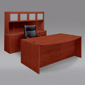 Fairplex Executive One Pedestal Standard Desk/Storage Office Suite