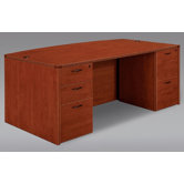 Fairplex Executive Bow Front Desk Shell