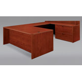 Fairplex Right/Left Executive Lateral File Desk Office Suite