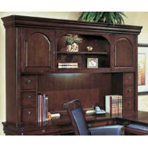 Rue De Lyon Executive 48.75" H x 73" W Desk Hutch