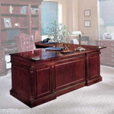 Keswick 72" W Executive L-Shape Desk with Right Return