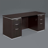 Pimlico 66" W Kneehole Credenza (Flat Pack)