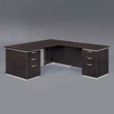 Pimlico 66" W Right L-Shape Executive Desk (Fully Assembled)
