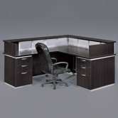 Pimlico Left Reception Desk (Flat Pack)