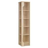 Story Narrow Bookcase in Ash Effect