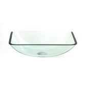 Natural Color Glass Sink Vessel Sink