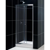 Butterfly Bi-Fold Door Shower Enclosure with Base