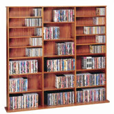 Deluxe Multimedia Storage Rack