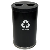 18" W Recycling Unit with Two Openings