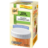 Wide Mouth Plastic Storage Caps (8 Count)