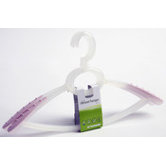 Broad Shoulder Grip Deluxe European Clothing Hanger Set in Pink (2 count )